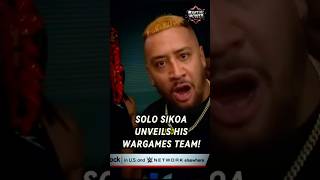 Solo Sikoa Unveils His WarGames Team [upl. by Moule]