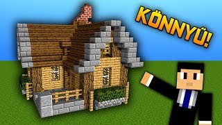 Minecraft Hogyan Építs Egyszerű Túlélő Házat [upl. by Royo]