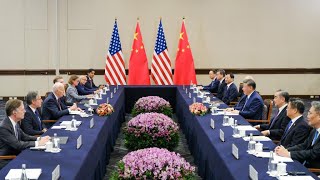 Chinese US presidents meet in Lima hail bilateral dialogue over past 4 years [upl. by Khudari]