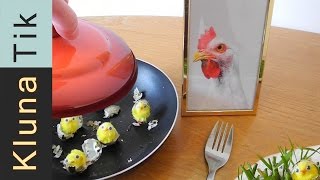 Eating living baby CHICKS for EASTER  Kluna Tik Dinner 10  ASMR eating sounds no talk [upl. by Katleen]