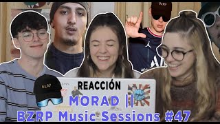 Reaccionamos a MORAD  BZRP Music Sessions [upl. by Nyleda64]