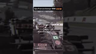 SpaFrancorchamps 1998 crash horrific formulaone formula1 f1 familyguy pattrail spa drive [upl. by Negris]