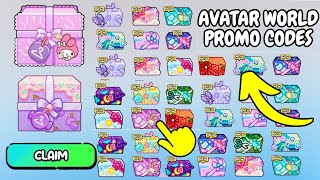 ALL NEW 35 PROMO CODES IN AVATAR WORLD 2024 💙 CLAIM IT [upl. by Fabron]