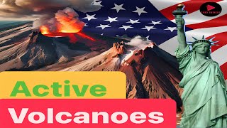 The 6 Most Active Volcanoes in USA [upl. by Omlesna25]