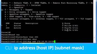 Force10 S4810 Configuring an interface or VLAN for L3 routing [upl. by Cottle]