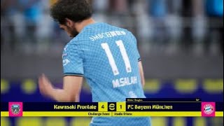 KAWASAKI FRONTALE Vs Buyern Munchen [upl. by Ameluz193]