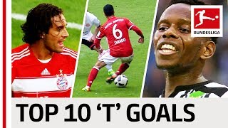 Thiago Toni amp Traoré  Top 10 Goals  Players With quotTquot [upl. by Apple]