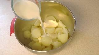 🥔Como hacer Puré de Papa Riquísimo Receta Fácil Rápida y Económica How to make Mash Potatoes [upl. by Donall]