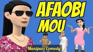 AFAOBI MOU  Manipuri Cartoon  Manipuri Comedy  Manipuri Short Story  Kanglei Cartoon [upl. by Edy]