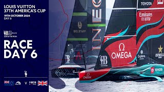 Louis Vuitton 37th Americas Cup  Day 6  LIVE [upl. by Chrisoula]