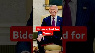 quotBiden Voted for Trumpquot  Did Biden Secretly Root for Trump Joe Rogan Shares Hilarious Take [upl. by Gillman]