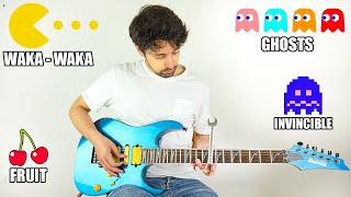 PACMAN sounds on guitar [upl. by Pyotr]