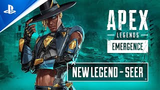 Apex Legends Emergence  Meet Seer Character Trailer  PS4 [upl. by Pessa431]