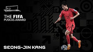 Seongjin Kang  Jordan U20 v Korea Republic U20  FIFA Puskas Award 2023 Nominee [upl. by Noyar98]