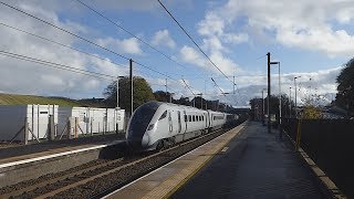 TransPennine Express Class 802 passes Alnmouth 301019 [upl. by Anirehtak]