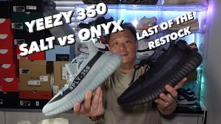 ADIDAS YEEZY 350 SALT VS ONYX LAST OF THE RESTOCK ON HONG KONG ADIDAS APP [upl. by Ainer]