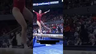 Norah Flatley on beam🔥 gymnast beam shortsvideo [upl. by Newra735]