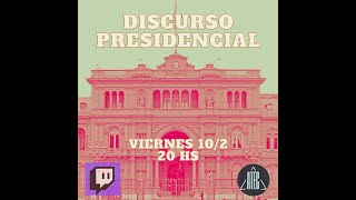 discurso presidencial 2023 el año del experimento [upl. by Llirpa608]