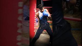 Heavy Bag Workout by boxing boxinggym motivation martialarts boxing [upl. by Zosima264]