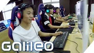 Die ZockerUniversität Wie Schüler in China den Beruf des Gamers lernen  Galileo  ProSieben [upl. by Jack]