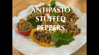 ANTIPASTO STUFFED PEPPERS from Southern Italy [upl. by Edac539]