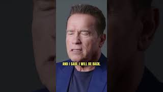 Arnold Schwarzenegger Felt quotIll Be Backquot Sounded Odd [upl. by Artimas478]