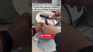 Heavy Duty 150W LED Flood Light Repair  How To Change COB Chip Fast amp Right Way ✌🏻 [upl. by Slen276]