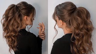 Amazing mid ponytail [upl. by Moreland]