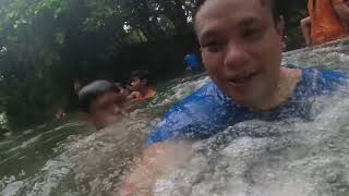 THRILLING SWIM TO CALAUAN PRINZA DAM  UNFORGETTABLE BONDING AND NATURAL SPRING CLOTHES WASHING [upl. by Ayiotal]