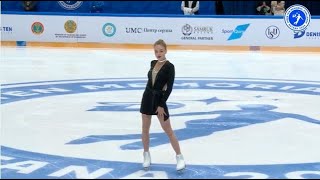 Anastasiia GUBANOVA デニステンメモリアルチャレンジ2024 SP アナスタシア・グバノワ [upl. by Corny455]