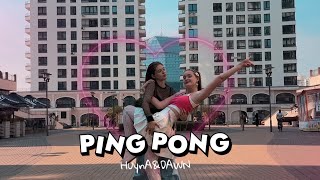 KPOP IN PUBLIC HyunA amp DAWN — PING PONG DANCE COVER BY KATSUampSUNNY [upl. by Neyuh]