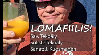 Lomafiilis Lomamusaa räntäsateeseen [upl. by Rydder]