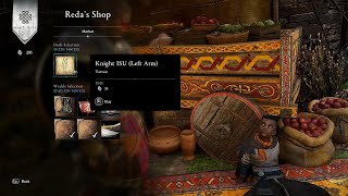 Assassins Creed Valhalla  Redas Shop 20240130  Knight ISU Left Arm Tattoo [upl. by Bernardo]