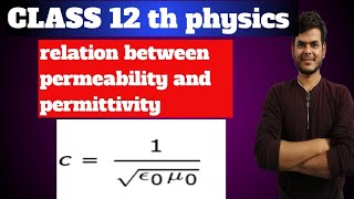 Relation between permeability and permittivity and its dimensions [upl. by Babita]