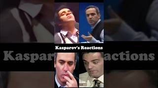 Gary Kasparovs Priceless Reactions 🤯😜 [upl. by Eiclehc]