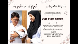 Aqiqohan CHIO DIKTA OKTORA  Putra Oscar Giyanto Saputra  Erika Novitasari  Sajen Trucuk Klaten [upl. by Shelden593]