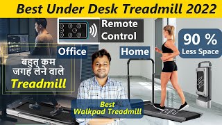 Top 5 Best Under Desk Treadmills 2022  Foldable Walking Pad Treadmill for Home amp Office [upl. by Chadburn]