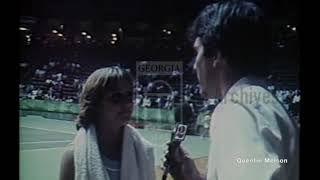 Chris Evert Interview after Defeating Martina Navratilova at the Wylers Classic October 1 1978 [upl. by Atorod490]