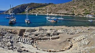 Boat trip to the ancient city of Knidos  Datça  Turkey [upl. by Aicilev55]