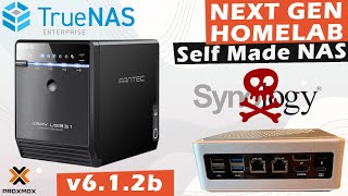 Homelab NAS Planung  TrueNAS Scale  Fantec 10Gbit  Mini PC [upl. by Cassady]