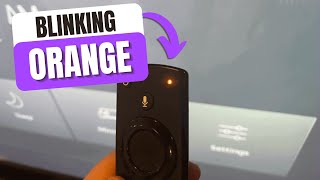 FireStick Remote Blinking Orange Light Solved [upl. by Esilrahc245]