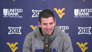 BlueGoldNewscom WVU Football Gerad Parker 12120 [upl. by Sherburne]