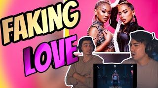 Anitta  Faking Love feat Saweetie Official Music Video REACTION [upl. by Woermer]