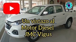 Cómo es el Motor Diesel JMC Vigus 🔧🔥🛢️🛻🚘 [upl. by Oirasan155]