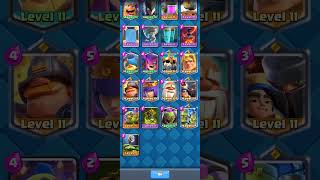 Macking deck for grand challenge clashroyale [upl. by Vtehsta146]