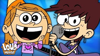 Luna Has a Rock Concert for Babies w Baby Lily  quotChilds Playquot Full Scene  Loud House [upl. by Rorrys336]