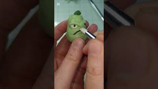 Clay squash art polymerclay clayart plantsvszombies pvz game [upl. by Eelimaj]