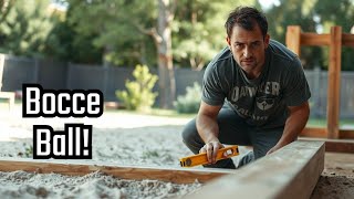 How to Build a Bocce Ball Court for Hours of Fun in Your Own Backyard [upl. by Anertak]