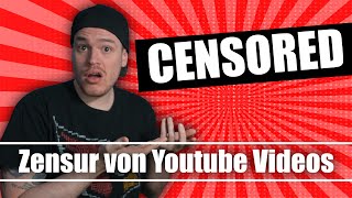 ZENSUR in YOUTUBE VIDEOS  Wie viel Gewalt und Nackheit sind erlaubt [upl. by Shay]