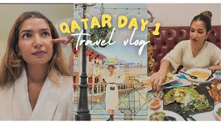 Day 1 in Doha 🇶🇦  Villagio mall  Souk Waqrah  Unaisa Subair [upl. by Anirahc]